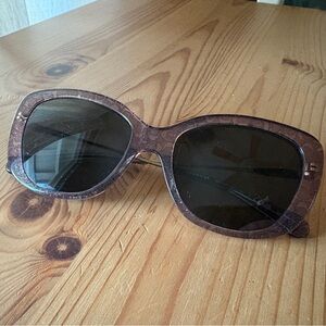 Coach cat eye glitter sunglasses